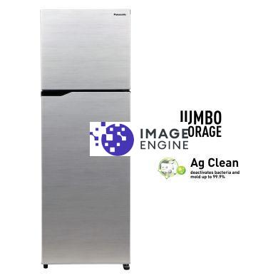 TG351 338 L Shiny Silver Double Door Refrigerator with Inverter Technology