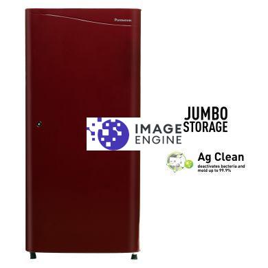 A201 197 L Deep Red Color Single Door Refrigerator with AG Clean Technology